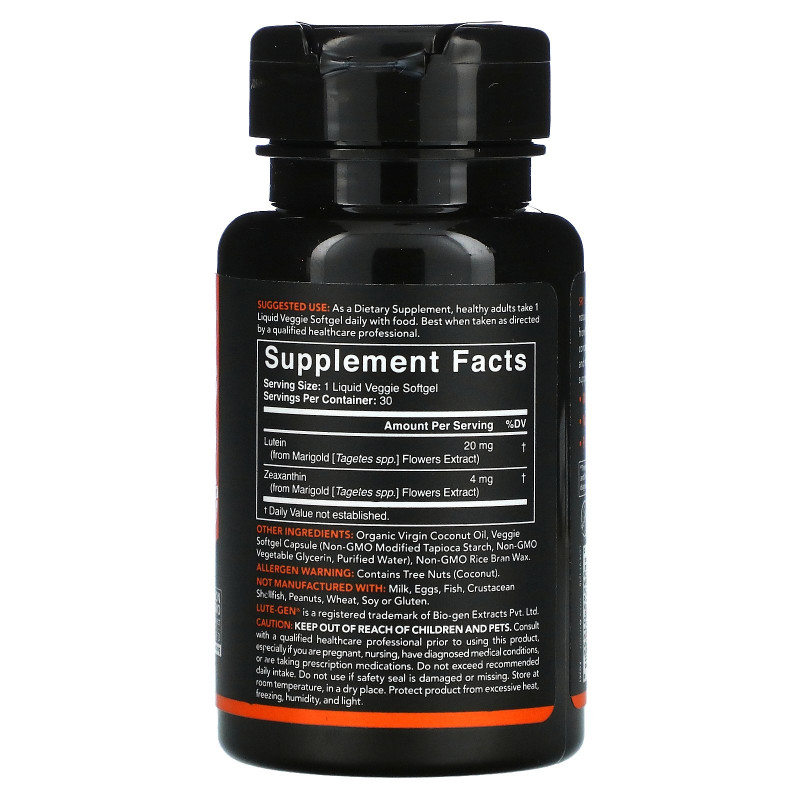 Sports Research, Lutein + Zeaxanthin, 30 Veggie Softgels