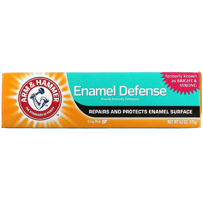 Arm & Hammer, Truly Radiant, Bright & Strong Toothpaste, Crisp Mint, 4.3 oz (121 g)