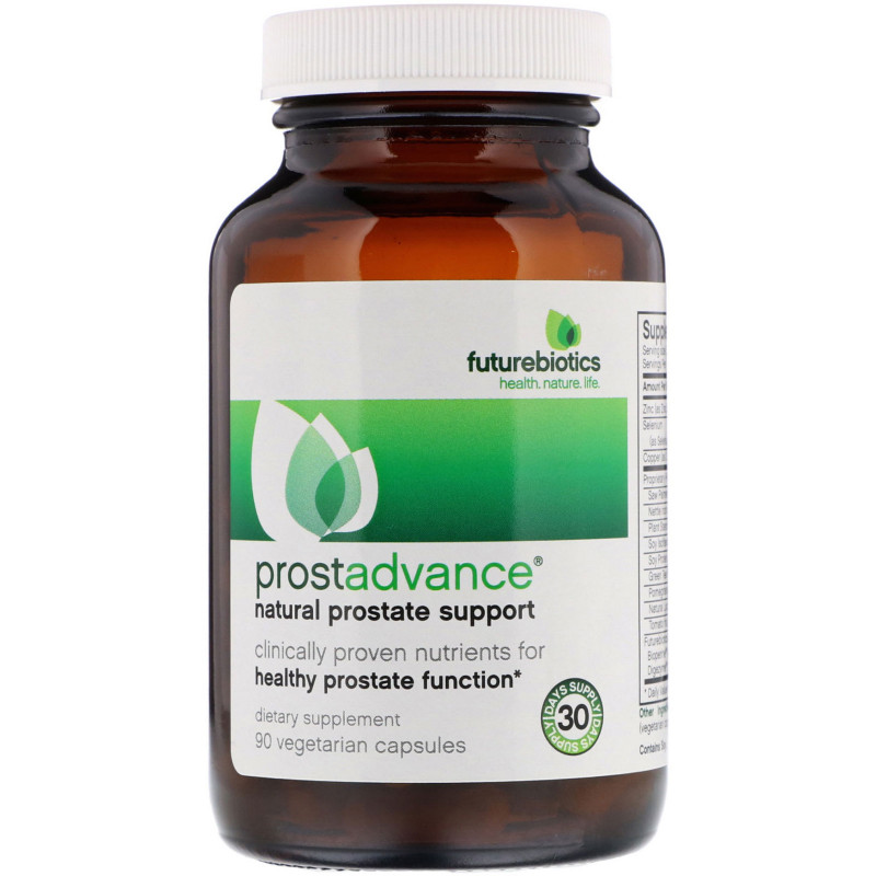 FutureBiotics, ProstAdvance, Natural Prostate Support, 90 Vegetarian Capsules