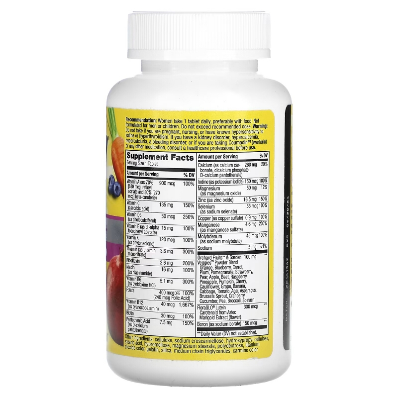 Nature's Way, Alive! Women's 50+ Complete Multivitamin, 130 Tablets