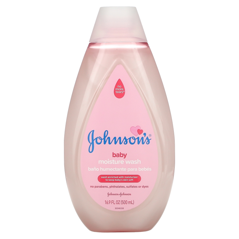 Johnson's, Baby Moisture Wash, 16.9 fl oz (500 ml)