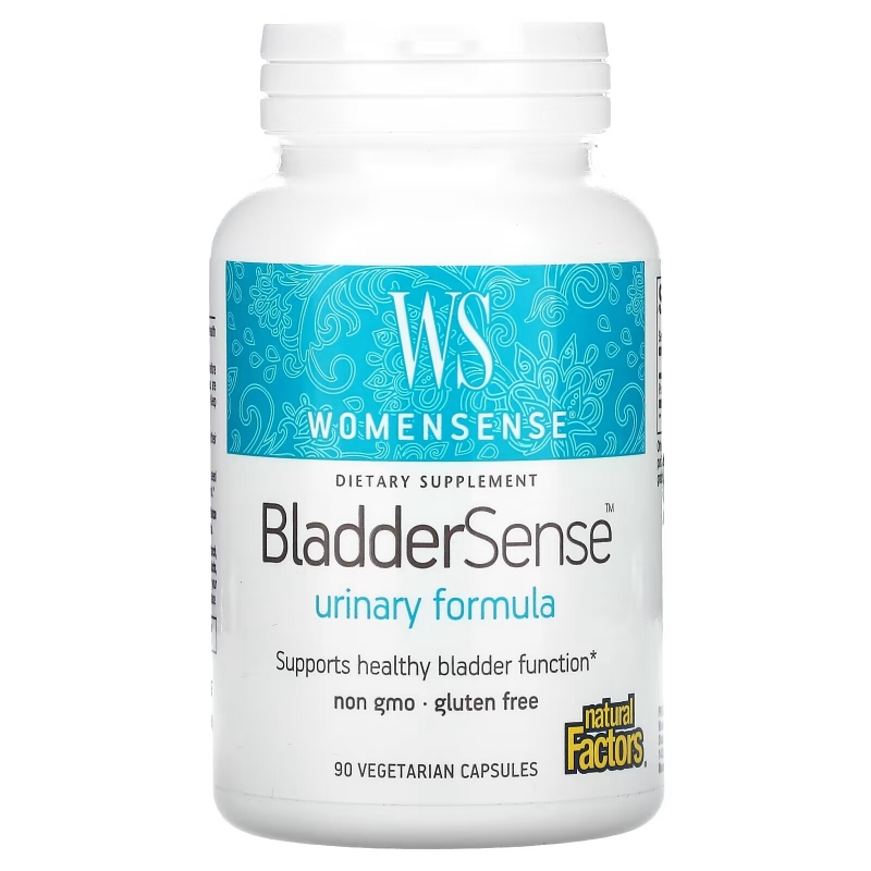 Natural Factors, Womensense, BladderSense, 90 Vegetarian Capsules