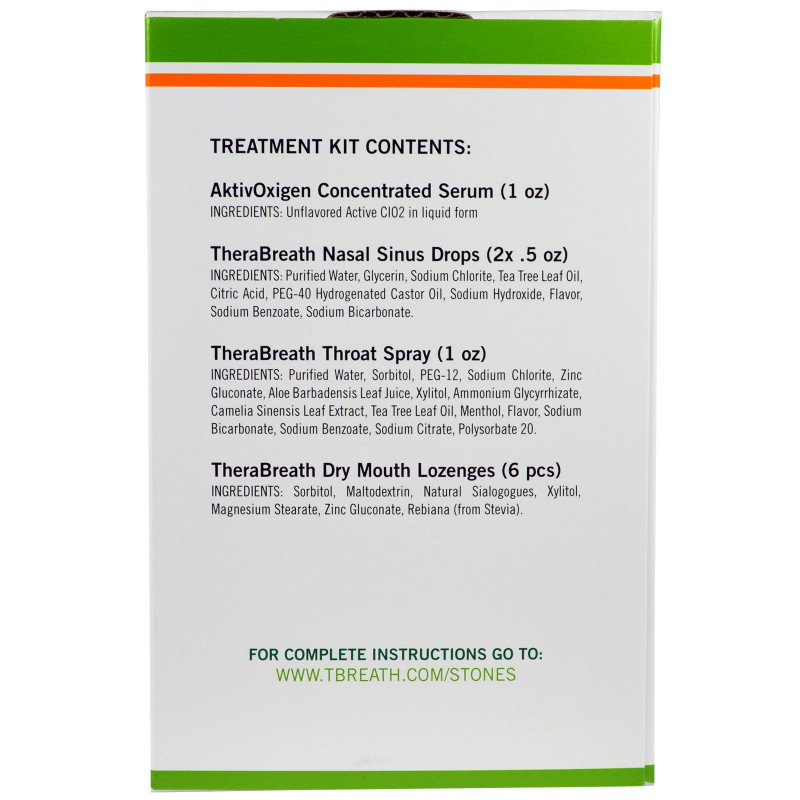 TheraBreath, Tonsil Stones Treatment Kit, 5 Piece Kit