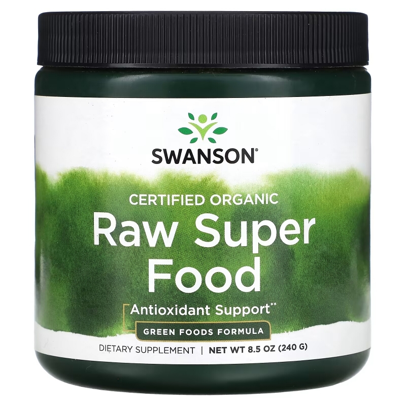 Swanson, Certified Organic Raw Super Food, 8.5 oz (240 g)