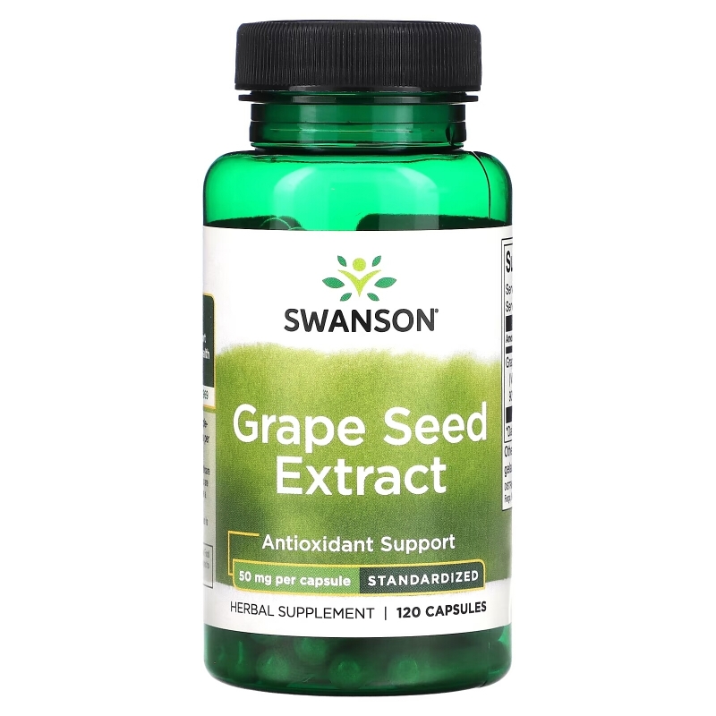 Swanson, Grape Seed Extract, 50 mg, 120 Capsules