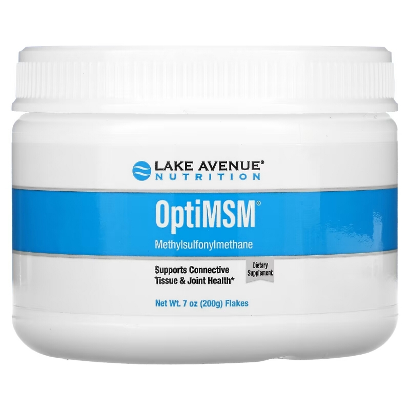 Lake Avenue Nutrition, OptiMSM, 200 г, хлопья